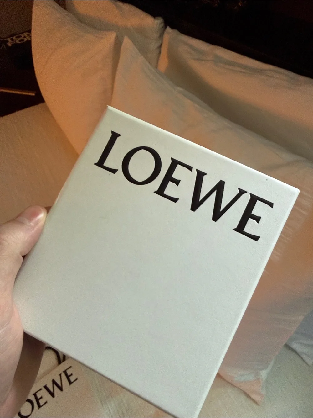LOEWE Puzzle plain cardholder in classic calfskin